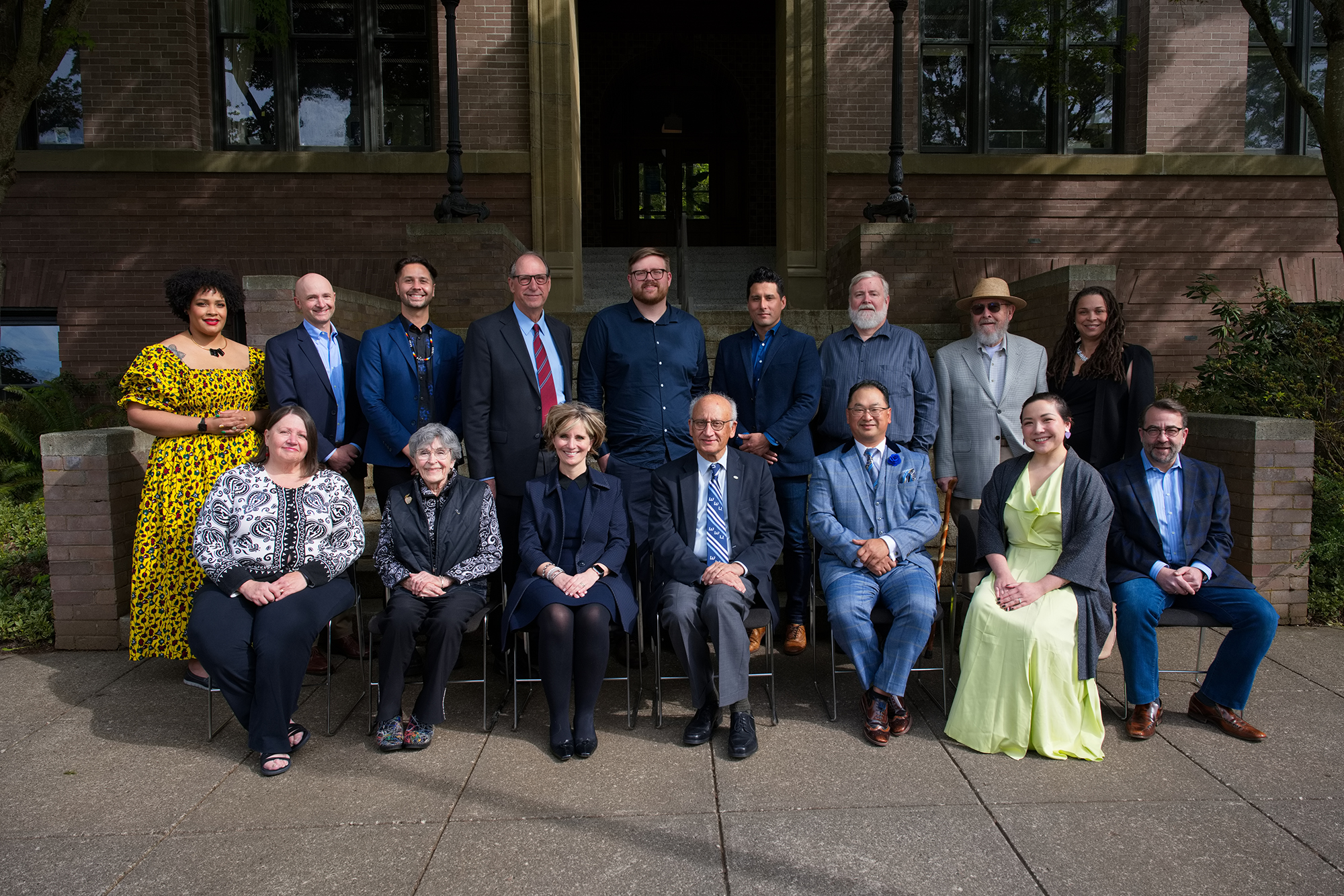 group photo of Alumni Award recipients