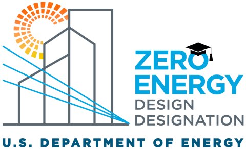zero energy design designation logo
