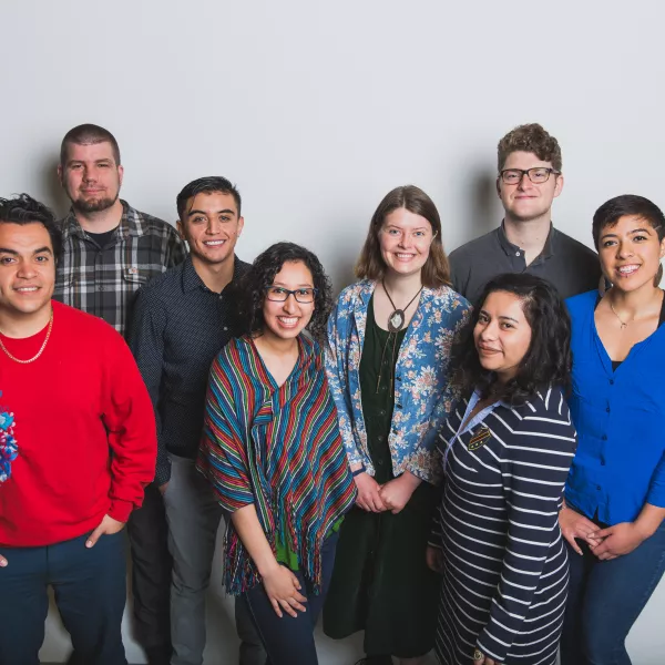 group photo of the IDEA Changemaker Fellows