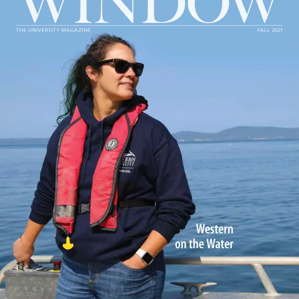 Shawn Arellano on the cover of Fall 2021 Window