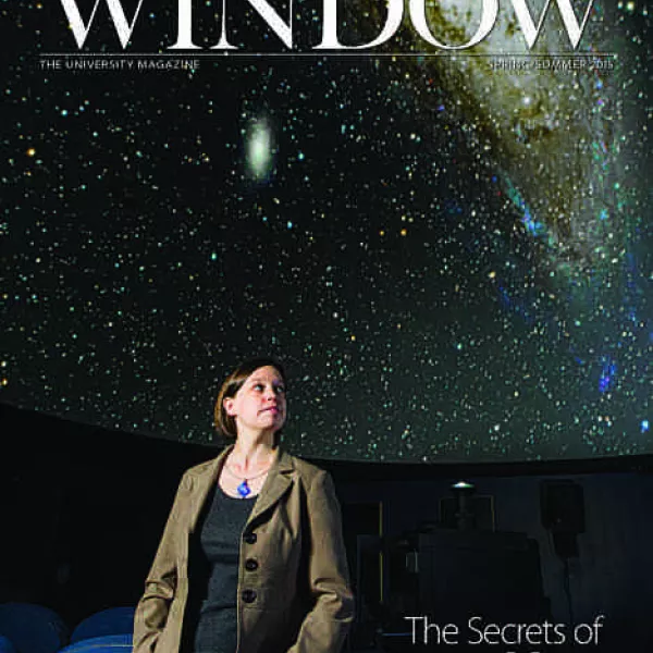 Melissa Rice on the cover of Spring/Summer 2015 Window